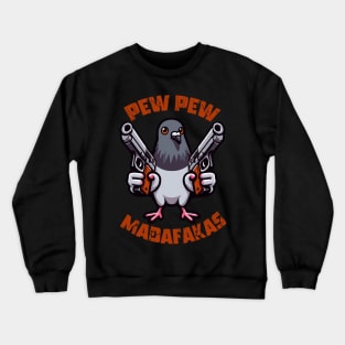 Pew Pew Bird Crewneck Sweatshirt